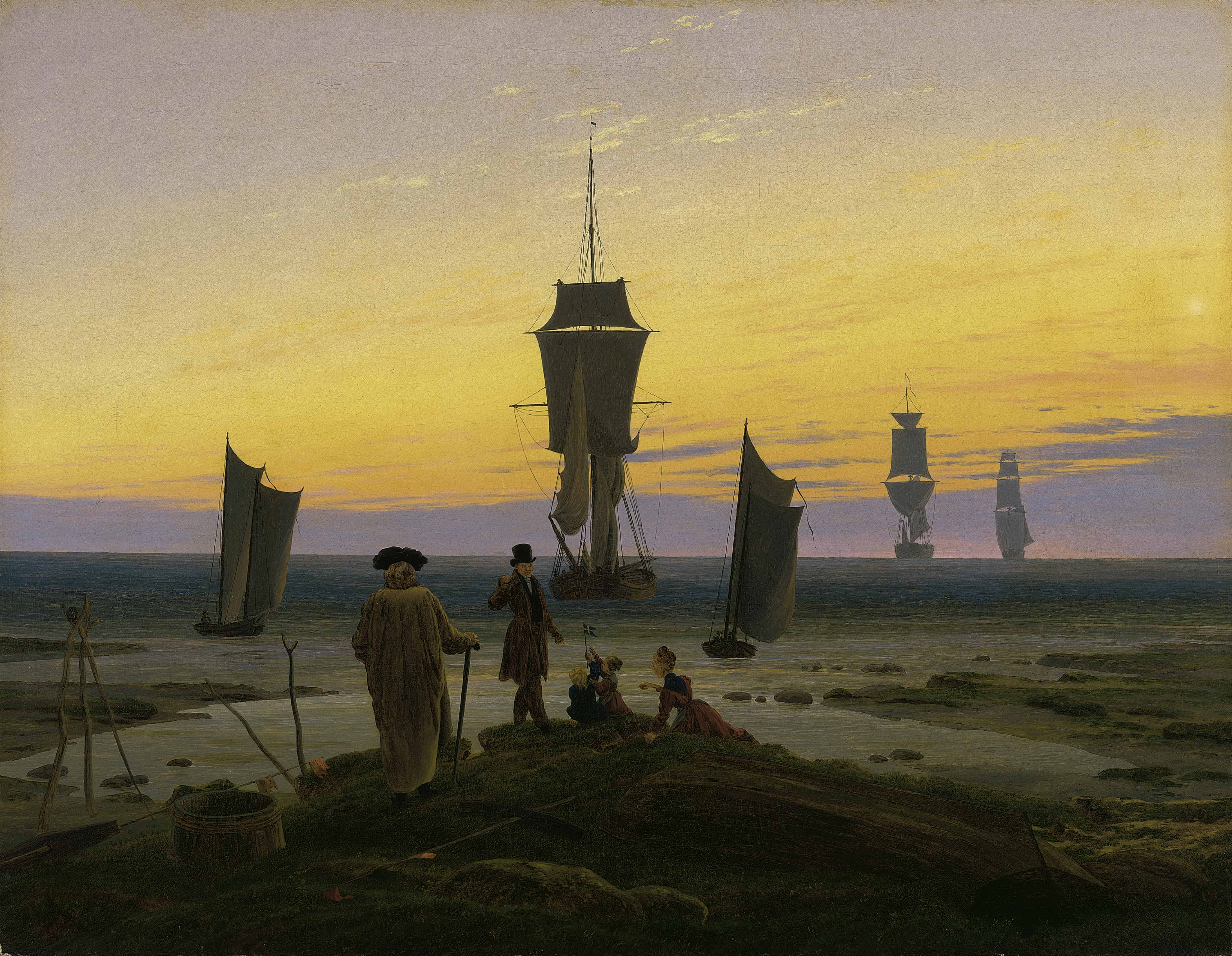 The Stages of Life, Caspar David Friedrich, c.1835